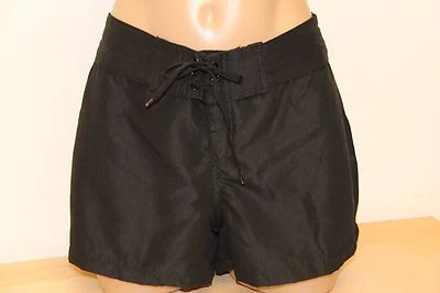 NWT Island Escape Swimsuit Cover up board Shorts Black - Image 1 of 4