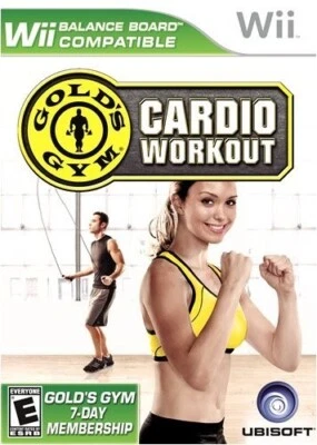 Gold's Gym Cardio Workout (Nintendo Wii, 2009) - NEW - FREE SHIPPING! - Image 1 of 3
