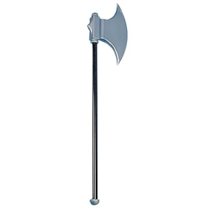 Große Ritter Axt Krieger Wikinger Waffenimitat Barbar Streitaxt Accessoire - Bild 1 von 1