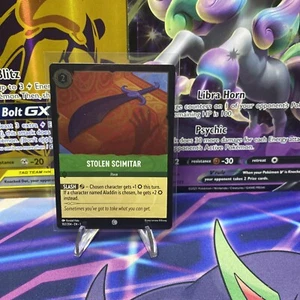 Disney Lorcana Stolen Scimitar 102/204 FOIL 🔥 A - Picture 1 of 2