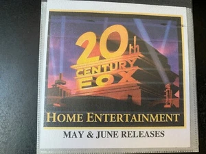 PROMO 20th Century Fox Home Entertainment "May & June Releases DVD - Picture 1 of 3