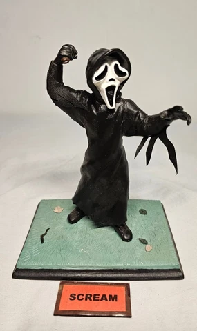 Scream "Ghostface" Figure The Clay Guy Limited Edition Statue Horror Cover