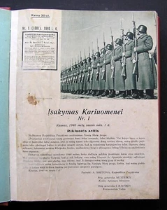 Lithuanian Magazine / Karys 1940 - Picture 1 of 7