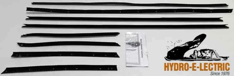 1968-1970 Buick Riviera 2 Door Hardtop Beltline Weatherstrip Kit - Image 1 of 1