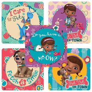 Pegatinas Doc McStuffins x 5 - Pegatinas Médico Paciente Veterinario Enfermera Médicos Peta Veterinario - Imagen 1 de 1