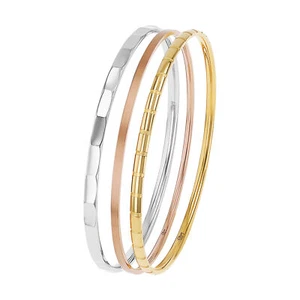 s.Oliver Armreif Edelstahl dreiteilig gold rosé stahl 2038894 - Bild 1 von 1