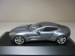 Spark 1/43 Aston Martin One-77 2010 Grey Metallic S2160 - Picture 1 of 7