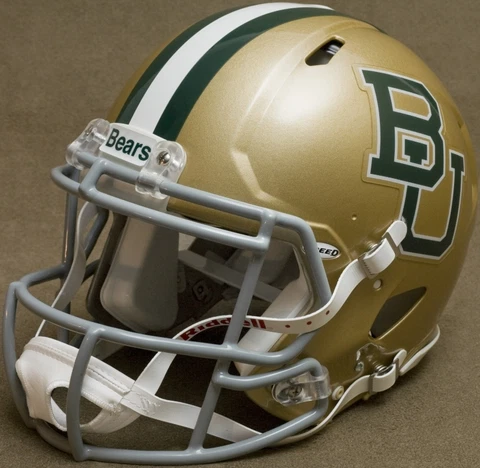 BAYLOR BEARS Riddell SPEED Full Size Replica Football Helmet Cover
