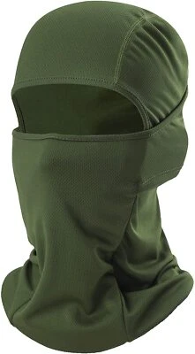 Máscara facial de pasamontañas delgada protección UV esquí capucha solar máscaras tácticas para hombres mujeres Foto 1 de 4