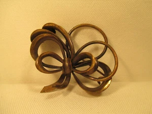 Vintage 40er 50er Anni Donna Decorazione Spilla Fatto a Mano - Foto 1 di 3