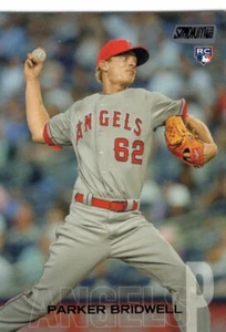 2018 Stadium Club Base #214 Parker Bridwell - Los Angeles Angels RC - Picture 1 of 2