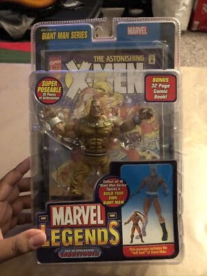 NEW TOYBIZ MARVEL LEGENDS AOA SABRETOOTH GIANT MAN BAF SERIES ACTION FIGURE - Imagem 1 de 4