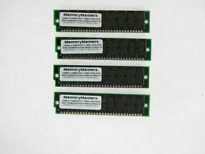 64MB (4 X 16MB) FPM PARITY 60NS SIMM 30-PIN 5V 16X9 MEMORY RAM - Picture 1 of 1