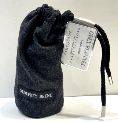 Colonia de franela gris para hombre por Geoffrey Beene 8 oz (240 ml) Edt SPLASH nuevo Foto 1 de 4