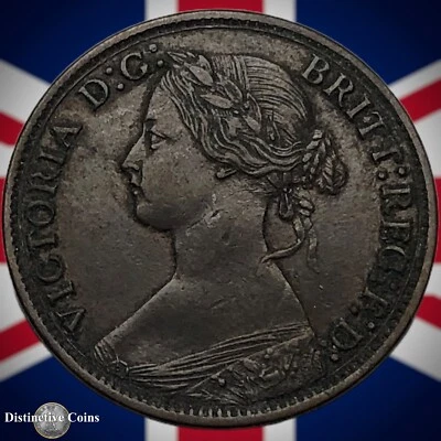 Great Britain 1868 Farthing 1/4d GB3617 - Image 1 of 2