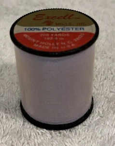 Vintage Excell Lavender 100% Polyester 200 Yards General Sewing Thread USA - Picture 1 of 7