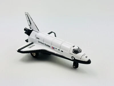 NASA Smithsonian 5.25" EE. UU. Transbordador Espacial Diecast Modelo Juguete Pull Back Friction Foto 1 de 4