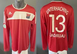 SpVgg Unterhaching Jersey Kadrijaj 2011/2012 Football Mens Shirt Size L 5/5 - Picture 1 of 7