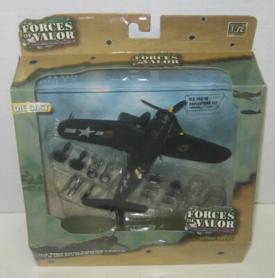 Unimax Forces Of Valor 1/72 WWII US F4U-1B Corsair VMF-112 Pacific 1945 No.95228 - Image 1 of 4