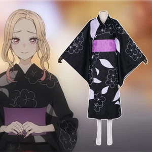 Hot Anime Kitagawa Marin Cosplay Costume Dress Outfit Comico Yukata Kimono Party - Picture 1 of 8