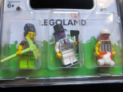 Lego Legoland 3 Minifiguras 853607 6254533 BlisterPack JOL Halloween Juguete NUEVO Foto 1 de 4