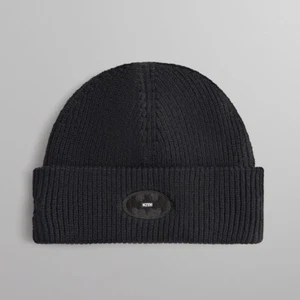 Batman | Kith Mia Beanie in Black Chunky Cotton Knit Hat Cap Brand New w/ Tags - Picture 1 of 8