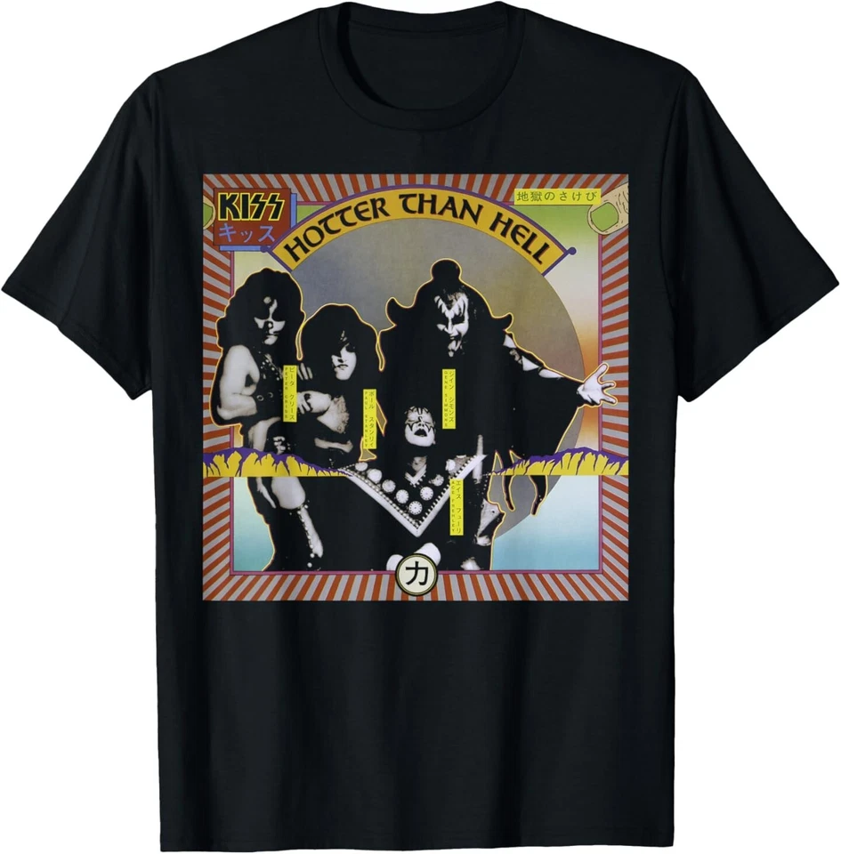 Camiseta KISS - 1974 Hotter Than Hell Foto 1 de 1