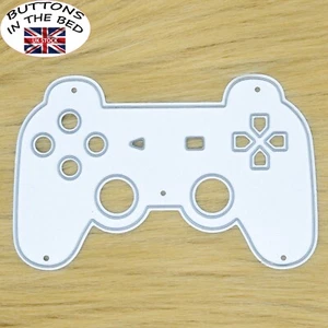 Gaming Controller Metall Stanzschablone, Spiele, Kartenherstellung, Basteln, Schablone, E1 - Bild 1 von 9