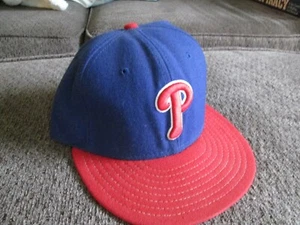 New Era Philadelphia Phillies Fitted Baseball Mütze Cap Blau 59Fifty Größe 7 1/4 - Bild 1 von 3