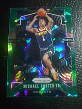 2019-20 Panini Prizm - Green Ice Prizm #88 Michael Porter Jr.
