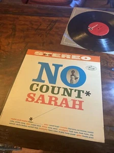 SARAH VAUGHAN "NO COUNT SARAH" LP 12" VINYL RECORD VG+ MERCURY JAZZ Sticky Worn - Picture 1 of 10