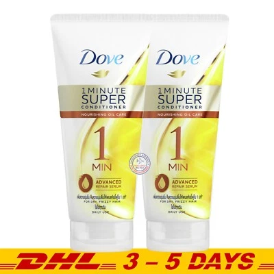 Питательное масло Dove уход 1 минута супер кондиционер 300 мл x 2 - Изображение 1 из 2