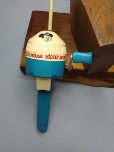 Vintage 1982 Mickey Mouse Zebco Fishing Rod And Reel, Brunswick Corp, Disneyana - Picture 1 of 16