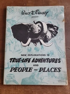 Walt Disney Nuove Esplorazioni Vita Vera Avventure e Persone Luoghi 1956 Rivista - Foto 1 di 11