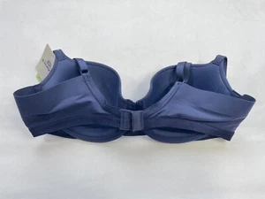NWT b.tempt'd by Wacoal Women's 34B Nearly Nothing Demi T-Shirt Bra 953263 Blue - Picture 1 of 7
