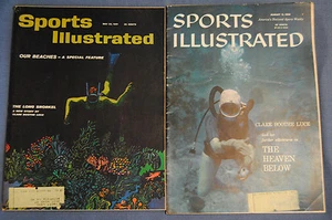 Lot 2 Sports Illustrated Clare Boothe Luce August 11 1958 & May 22 1961 - Picture 1 of 2