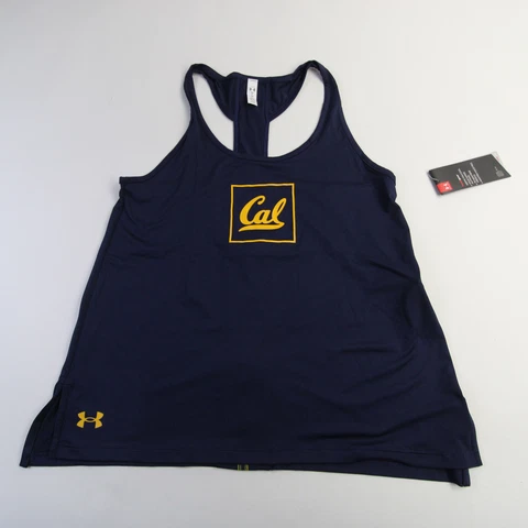 California Golden Bears Under Armour HeatGear Sleeveless Shirt Women's New Cover