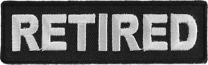 Retired Patch- 3.5x1 inch - P1560 - Picture 1 of 5