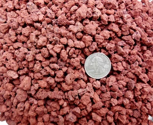 3 Gal. - 3/8" - 1/4" Red Lava for Bonsai Soil, Succulents, Cactus & soil mixes - Picture 1 of 1