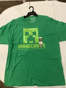 Minecraft Hombre Creeper Face Gráfico Adulto XL - Imagen 1 de 5