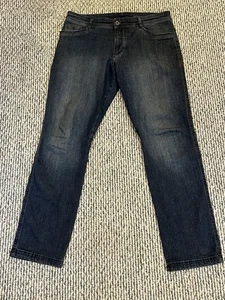 Pantalones de mezclilla Kuhl para hombre corte clásico 38x34 índigo tinte rendimiento estilo 5200 - Imagen 1 de 16