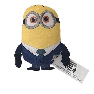 Cattivissimo Me 4 Minion Mini Peluche Vestito in Tuta 4" Bambola di Peluche - Foto 1 di 8