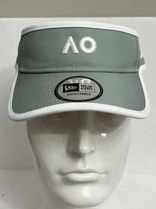 New Era "2023" Australian Open Core Sun Visor, Olive Green NWT - Picture 1 of 5