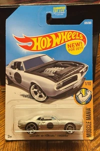 2017 Hot Wheels Muscle Mania Custom ‘67 Pontiac Firebird Silver 335/365 1/10 - Picture 1 of 2