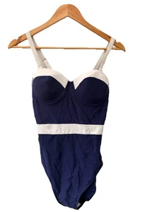 Marine Badeanzug gepolstert mit Bügel Gr. M Damen " - Bild 1 von 7