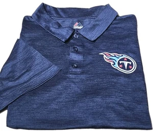 Neu! NFL HOUSTON TEXANS - Navy Perform. Poly, Herren SS Logo Athletic Polo Shirt (XL) - Bild 1 von 3