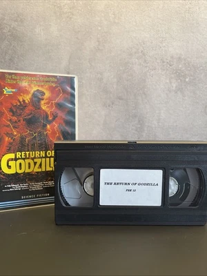 VHS RARITÄT: RETURN OF GODZILLA   (1984)  - Bild 1 von 3