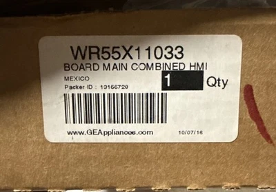 BRAND NEW OEM WR55X11033 GE Refrigerator Control Board FREE SHIPPING! - Image 1 of 3
