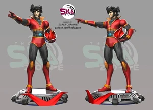 TETSUJA TSURUGI DER GROSSE MAZINGA GREAT MAZINGER HANDBEMALT OHNE HELM - Bild 1 von 1