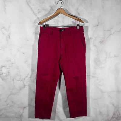 Supreme x Undercover Red Anarchy Zipper Pants Size 30 Rare Streetwear F/W16 - Image 1 of 4